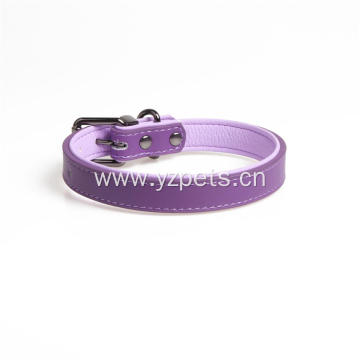 Colorful Pu Dog Collar